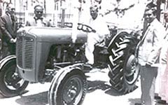 Massey furgeson tractor history with tafe tractors