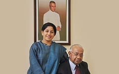 A Sivasailam | Former Chairman with Mallika Srinivasan