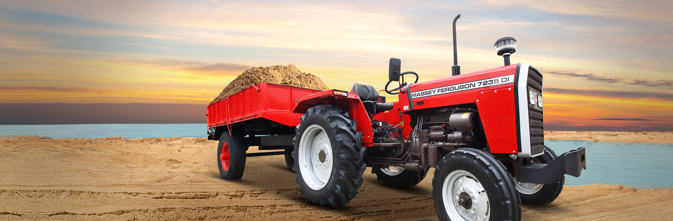 TAFE | Media Release | TAFE Launches Massey Ferguson 7235 - Commercial & Haulage Special Tractor for Uttar Pradesh
